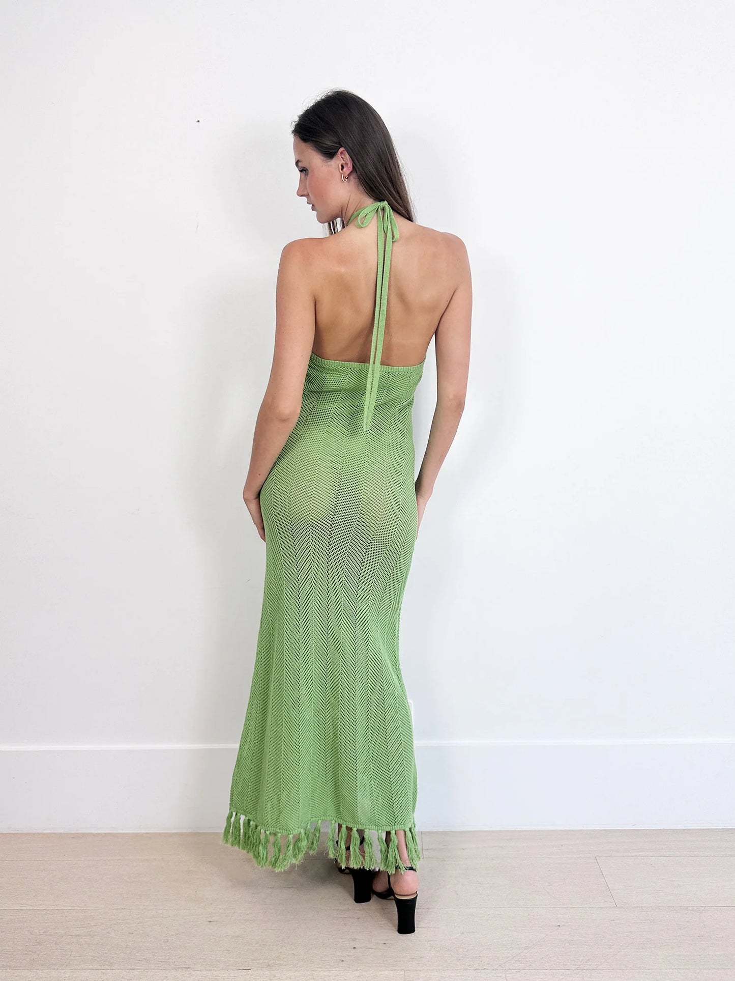 Viktoria & Woods Kryptonite - Crochet Dress - Green