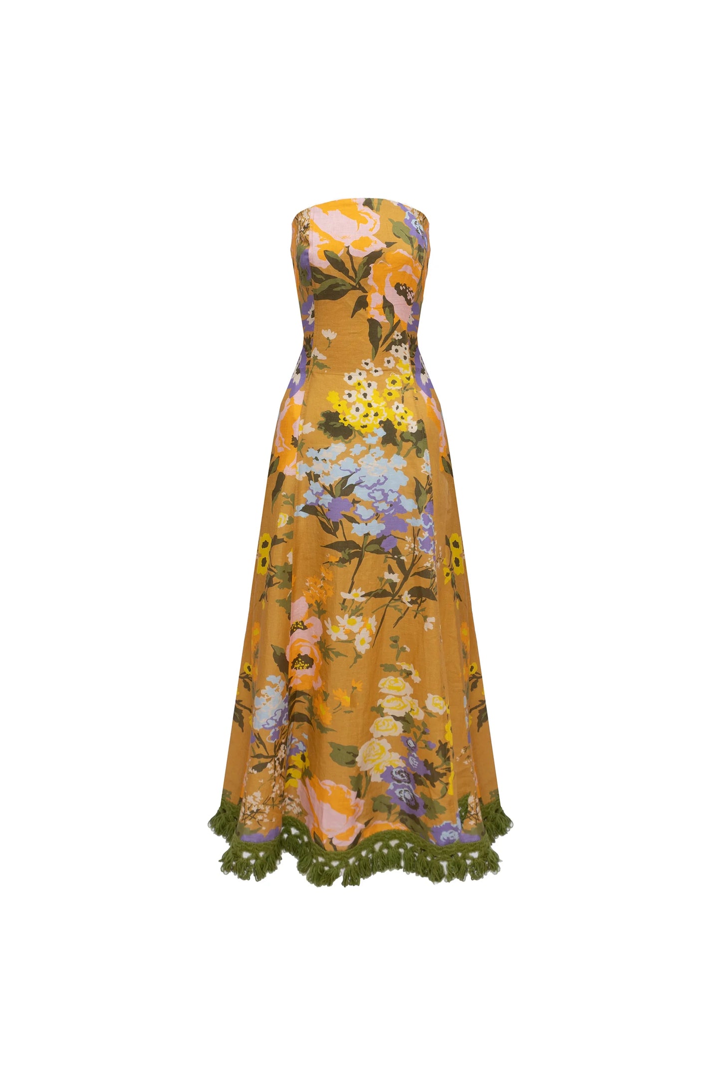 Phillipa Dress - Linen - Meadow