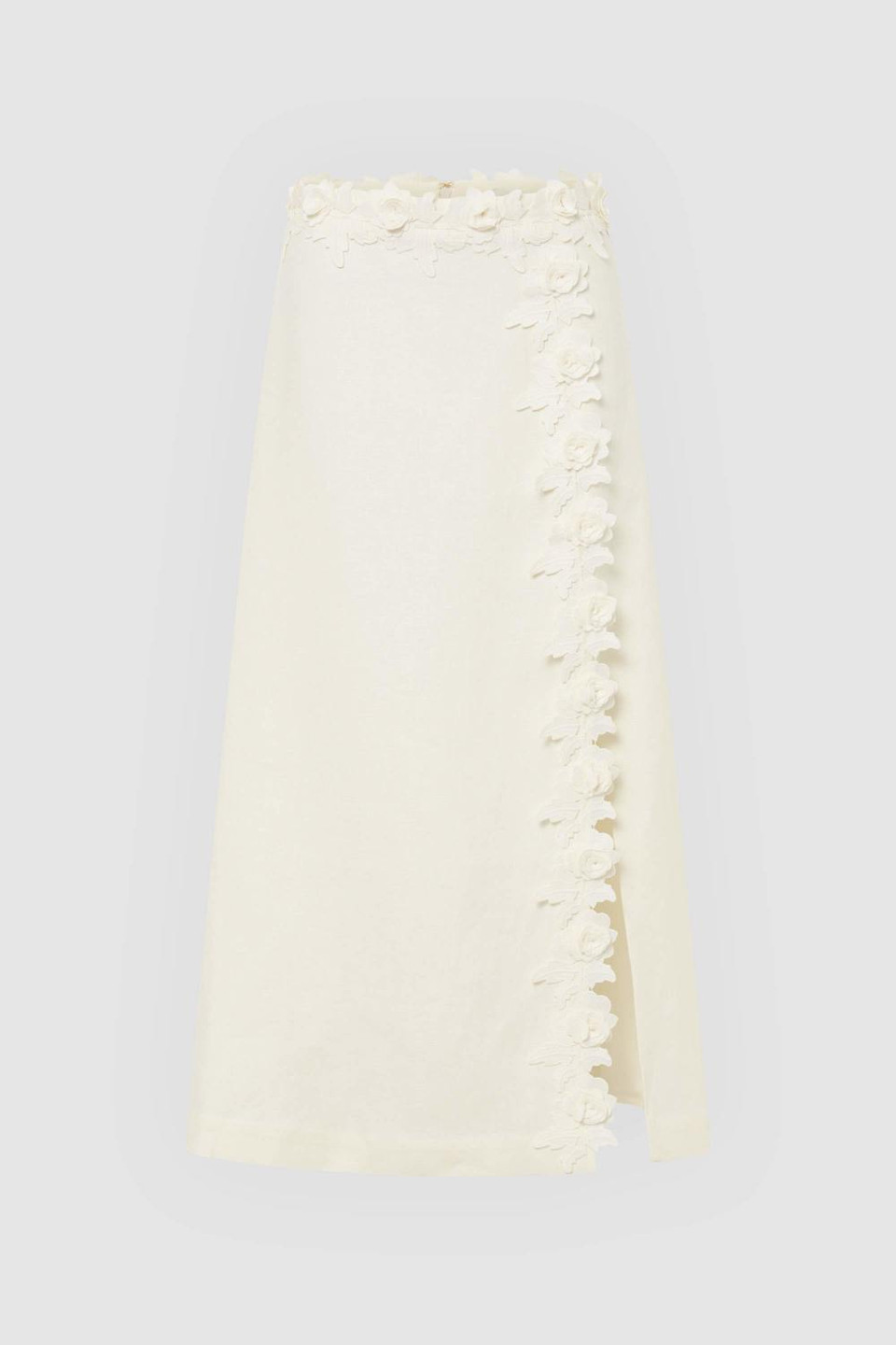 Rosebud Lace Skirt -  Soft Cream