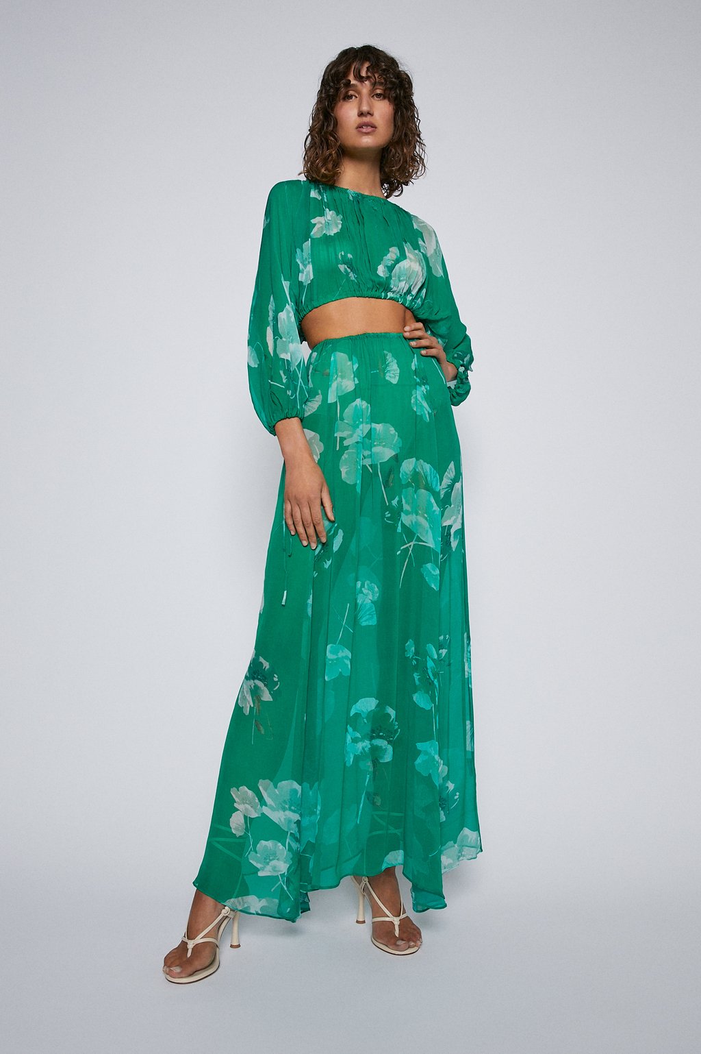 SCANLAN THEODORE - FLORAL SET - GREEN Full length view