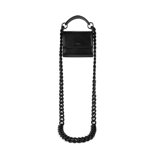 X NIHILO - TRANQUIL MINI SHOULDER BAG - BLACK Long strap